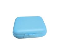 Tupperware Fiambrera doble tamaño 2 para jardín de infancia (azul claro, talla 2)