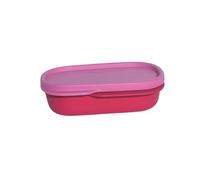 Tupperware Fiambrera to Go Clevere Pause de 120 ml, fiambrera con divisor Eco+ School (rosa rosa, 120 ml)