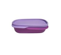 Tupperware Fiambrera to Go Clevere Pause de 550 ml, fiambrera con divisor Eco+ School (violeta, 120 ml)