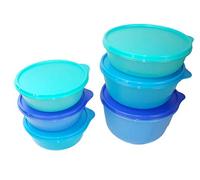 Tupperware Frigorífico Clarissa 2L + 1,5L + 1,0L Hit-Parade 600ml (3) azul P 21950