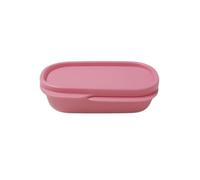 Tupperware Original To Go Clevere Pause Mini 120 ml - Eco+ - Fiambrera con divisor rosa - Fiambrera para escuela, guardería y viajes