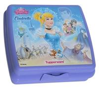 Tupperware Sandwichera Box Brotdose quadratisch Sandwichbox Pausenbrot Kindergarten Schule flieder Lila Cenicienta Princesa