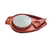 Tupperware Tabla de cortar Mamsell con espátula, valiente ayudante, naranja, tabla pequeña, tabla de cortar frutas, carne, verduras