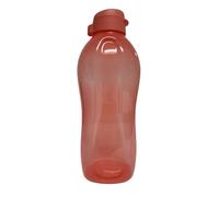 Tupperware To Go Eco Easy - Botella de agua con cierre de clip (2000 ml), color salmón