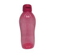 Tupperware To Go Eco Easy Botella de agua de 2 litros con cierre de clip Flip Top 2000 ml (rojo)