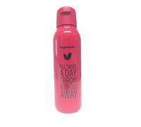 Tupperware to Go Eco Eco Eco Easy Flip Top Botella EcoEasy para bebidas carbonatadas, 750 ml, color rojo