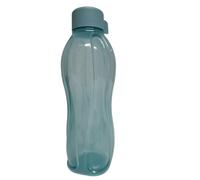 Tupperware to Go Eco EcoEasy - Botella de 1,0 litros con cierre de rosca para ácido carbónico, 1000 ml, color turquesa claro