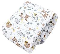 TupTam Baby Play Mat Manta para Niños Pequeños 120 x 120 cm Manta de Juego Grande para Niños Acolchada XXL, Alrededor de 120 cm/Animales salvajes