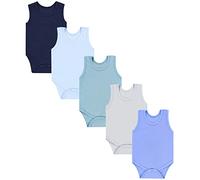 TupTam Body Bebé - Pack de 5 Bodies de Algodón Suave, Ropa Niño 0-3 Meses, OEKO-TEX, Mix de colores 10, 86