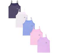 TupTam Camiseta Interior Niña - Pack de 5 Camisetas Tirantes Niña de Algodón Suave