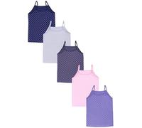 TupTam Camiseta Interior Niña - Pack de 5 Camisetas Tirantes Niña de Algodón Suave