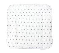 TupTam Colchón para Cambiador para Bebés Niños y Niñas, Estrellas Blanco, 70 x 70 cm