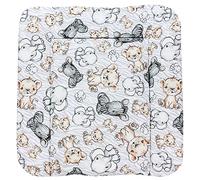 TupTam Colchón para Cambiador para Bebés Niños y Niñas, Safari, 70 x 70 cm