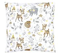TupTam Funda de Almohada con Diseños para Niños, Los Animales Salvajes, 80 x 80 cm
