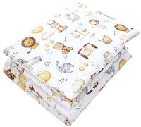 TupTam Juego de Edredón Infantil con Dibujos para Toda la Temporada Nórdica Almohada Plana 2pcs., Signo del zodíaco, 135x100 cm