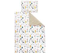 TupTam Juego de Ropa de Cama para Niños, de 2 Piezas., Bosque Animales, 135x100 cm