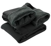 TupTam Leggings Mallas para Niñas Cintura Alta Pantalones Largos de Invierno Forrados Térmicos 2 Pack, Paquete de 2 Negro, 122