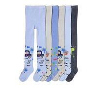 TupTam Leotardos Lisos y Estampados para Niño, Pack de 6, Mix de colores 2, 80-86