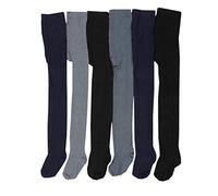 TupTam Leotardos Lisos y Estampados para Niño, Pack de 6, Mix de colores 3, 116-122