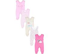 TupTam Peleles Estampados para Bebés Paquete de 5, Corazones Arco Iris Precioso, 50