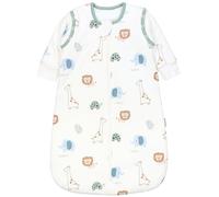 TupTam Saco de Dormir Bebé 2.5 TOG - Saco de Dormir Niños con Mangas Desmontables, Algodón OEKO-TEX, selva, 80-86