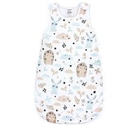 TupTam Saco de Dormir Bebé 2.5 TOG - Saco de Dormir Niños para Todo el Año con Cremallera Lateral, OEKO-TEX, Erizo/Conejo/Beige/Verde Mineral, 56-62
