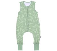 TupTam Saco de Dormir Bebé con Piernas - Saco Bebé Dormir Verano 0.5 TOG, Algodón OEKO-TEX, Libélulas sabias, 92-98