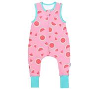 TupTam Saco de Dormir Bebé con Piernas - Saco Bebé Dormir Verano 0.5 TOG, Algodón OEKO-TEX, Sandía, 80-86