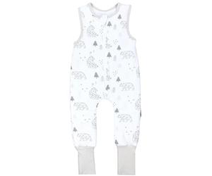 TupTam Saco de Dormir Bebé con Piernas - Saco de Dormir Niños 2.5 TOG para Todo el Año, Algodón OEKO-TEX, Dibujo de oso polar con pie reversible, 104-110