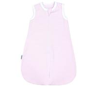 TupTam Saco de Dormir Bebé Verano - Saco Dormir Niño 0.5 TOG Algodón OEKO-TEX, Unisex, Transpirable, Rayas Rosa, 74-80