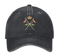 TUQIAAM Gorra béisbol Gorra béisbol Casual Las Fuerzas caballería del ejército español Gorra Camionero Bandera España Gorra Snapback Cazar y Acampar Gorras béisbol Hombre Regalos Correr al Aire Libre