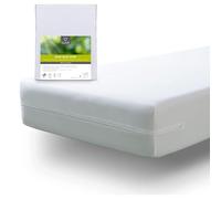 Tural - 2 Fundas de colchón 80x190/200 cm | Protector Impermeable y Transpirable | Cubre colchón Anti ácaros con Cremallera | Certificado Oeko-Tex