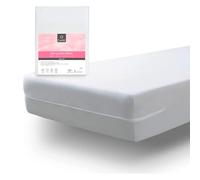 Tural - Funda de colchón Tacto Seda | Protector de colchón elástico y Transpirable | Cubre colchón con Cremallera | Rizo de Microfibra | Certificado Oeko-Tex | 70x140 cm
