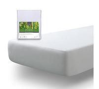 Tural Protector de Colchón 105x190/200cm Rizo de Viscosa de Bambú Impermeable Certificación Oeko-Tex Transpirable