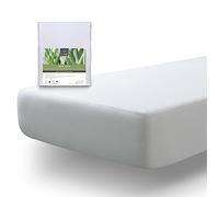 Tural Protector de Colchón Impermeable Aloe Vera | Funda Ajustable Tipo Sábana | Rizo Algodón Blanco | 120x190/200 cm