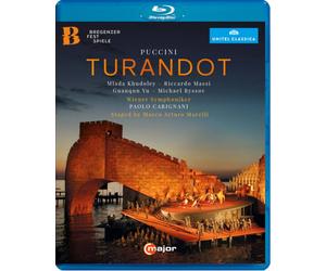 Turandot: Bregenz Festival (Carignani) (Blu-ray) Puccini (Importación USA)