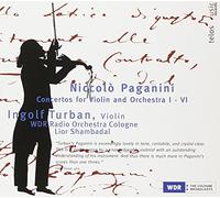 Turban, Wdr-Rundfunkorchester Koln - Paganini: Violinkonzerte 1-6 3-CD [Import]