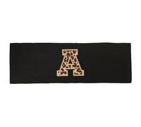 Turbante Con Diadema Para Mujer Diademas De Punto A Rayas Con Letras Estampadas, Suaves Y Casuales, Algodón Acanalado, Accesorios For El Cabello For Mujer(Black A)