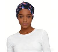 Turbante con estampado de galaxia en el universo para mujer, gorro elástico para dormir, gorro ligero para dormir, regalo para la piel sensible a la quimioterapia
