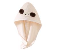 Turbante de pelo con forma de animal, tela absorbente de alta densidad, diadema elástica para mujeres y niñas, secado rápido, toalla de pelo para ducha y yoga