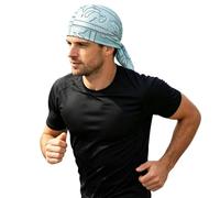 Turbante de quimioterapia para el cáncer, gorro de dormir ajustable con quimioterapia, envolturas para la cabeza, sombrero de pérdida de cabello, lujoso hijabb para mujeres musulmanas, verde menta