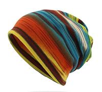 Turbante unisex con estampado y cuello para la cabeza, gorras para mujeres y hombres, peinados atléticos para deportes para mujeres, azul claro, M