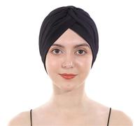 Turbantes para Mujer Turbante Suave Head Wrap Headwear Gorro Plisado Gorro para la caída del Cabello (22, Talla única)