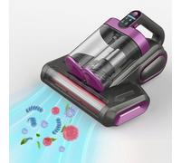 Turbex Miteguard Pro, Cordless Mattress Vacuum, Heated Vacuum Up to 149°F/Deep Cleaning/Cordless Operation, Ideal for Sofas, Beds, Nurseries, Pet-Friendly Homes, and More(Purple)