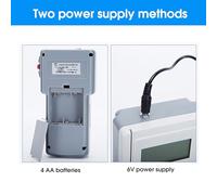 Turbidimetro Homologado - Medidor de Turbidez de Agua Digital Portátil con Luz de Fondo, Probador Analizador 0~200 NTU, Cumple con ISO7027, Precisión 0.1NTU