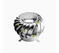 Turbina de ventilador de techo de acero inoxidable 304 de 110 a 600 mm, ventilación giratoria resistente a la intemperie de bajo consumo para un flujo de aire óptimo y solución de escape