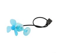 Turbina de viento portátil pequeña para carga al aire libre, cargador de dispositivo USB alimentado por viento para excursionistas, campistas y exploradores