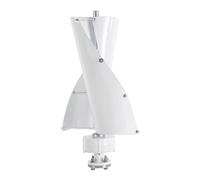 Turbina eólica de eje vertical, 100 W, turbina eólica vertical, generador de turbina eólica con controlador, turbina eólica silenciosa, para casa, tienda, barcos, pabellones (24 V 100 W)