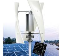 Turbina eólica de levitación magnética doméstica de 12000W, sin ruido, turbina eólica vertical de 12V-220V con controlador, para uso marino, caravana, hogar, iluminación de jardín