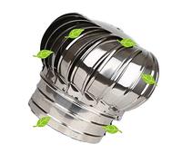 Turbinas eólicas con Refuerzo Interno, turbinas Whirlybird, Tapa de ventilación Redonda, se Pueden Utilizar para Espacios de oficinas, ventilación de entornos públicos e intercambi